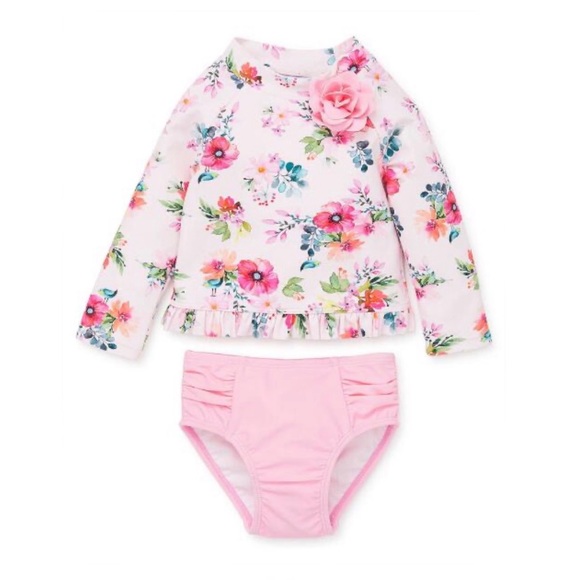 baby girl rash guard